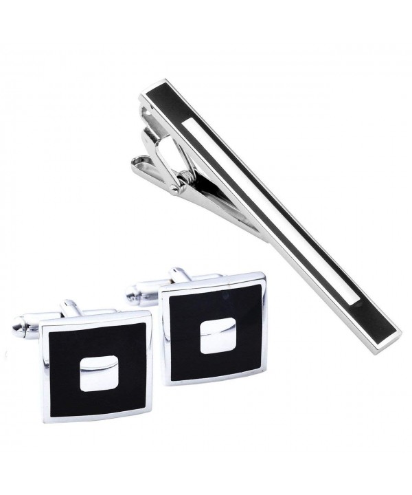 Zysta Men Tie Clip Cufflinks Zysta Men Tie Clip Cufflinks