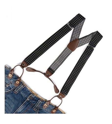 Enwis Suspenders Braces Polyester Elastic