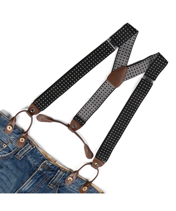 Enwis Suspenders Braces Polyester Elastic