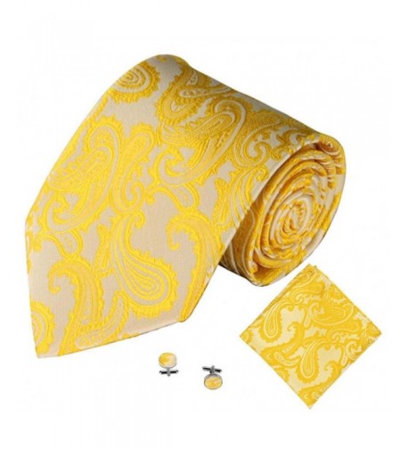 Classic Necktie Jacquard Colorful Handkerchief