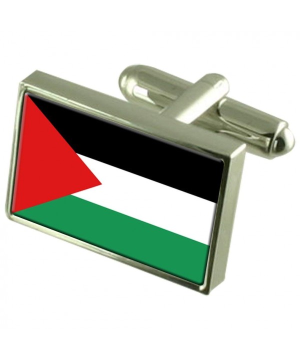 Palestine Cufflinks Select Gifts Pouch