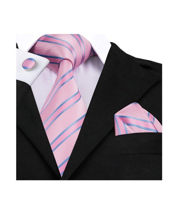 DiBanGu Stripe Pocket Cufflink Business