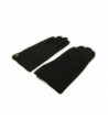 Classic Mens Solid Black Gloves