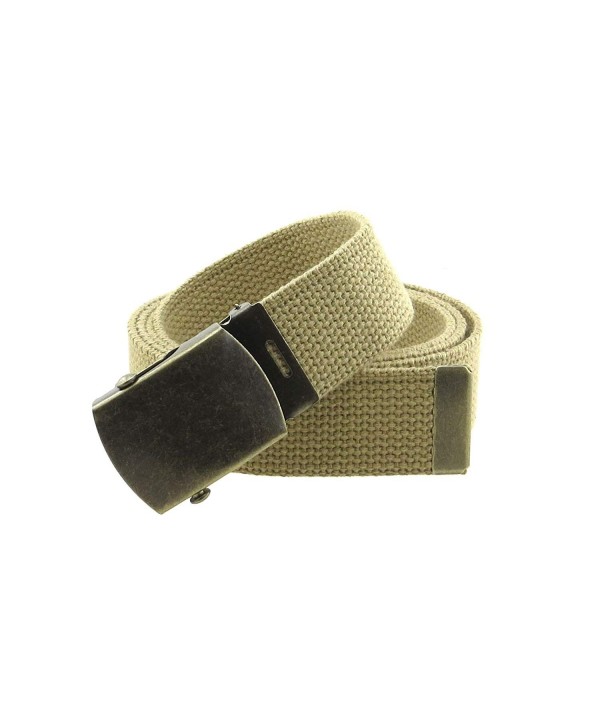 Canvas Military Style Antique Buckle