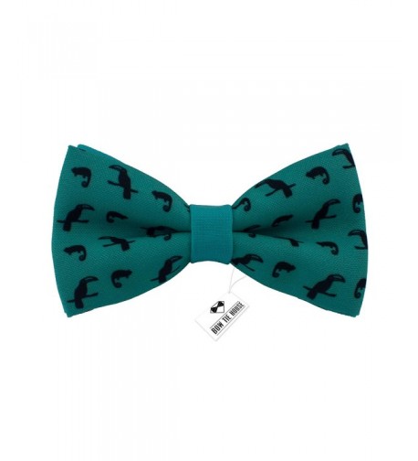 Bow Tie House Turquoise pre tied