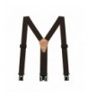 Perry Rainbow Striped Belt Clip Suspenders