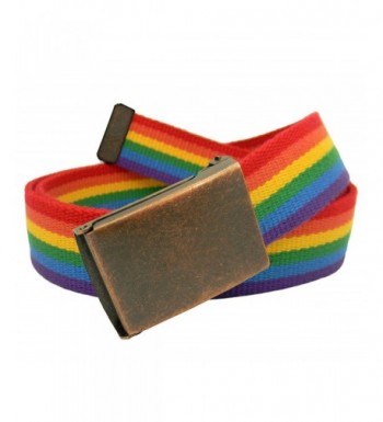 Antique Copper Belt Buckle Rainbow