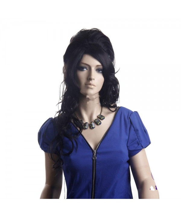 GOOACTION Bouffant Black Fringe Hairstyle