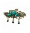 Sankuwen Vintage Hairpin Rhinestone Barrette