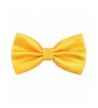 Mens Solid Formal Banded Yellow