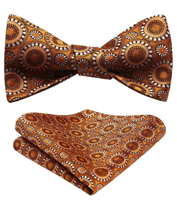 HISDERN Paisley Floral Handkerchief Pocket HISDERN Paisley Floral Handkerchief Pocket
