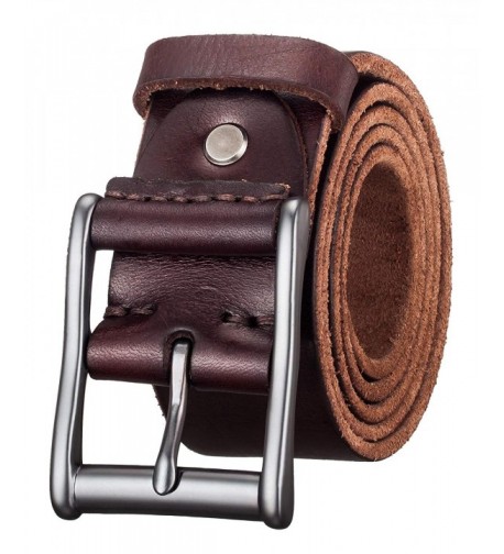 Genuine Leather Business Dress Buckle 1 5