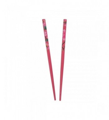 Floral Hair Sticks Chopsticks 2 Pink