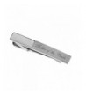 Personalized Silver Brushed Clip Engraved