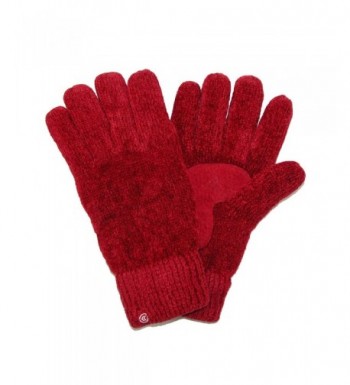 Isotoner Womens Chenille Gloves Really