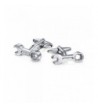 Bling Jewelry Stainless Combination Cufflinks