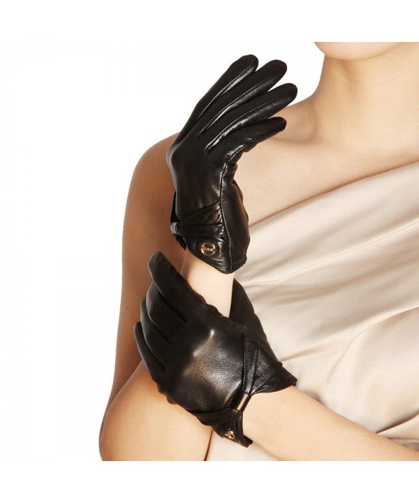 ELMA Leather Driving Gloves Elasticated