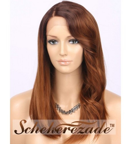 Scheherezade Straight Glueless Blonde Synthetic