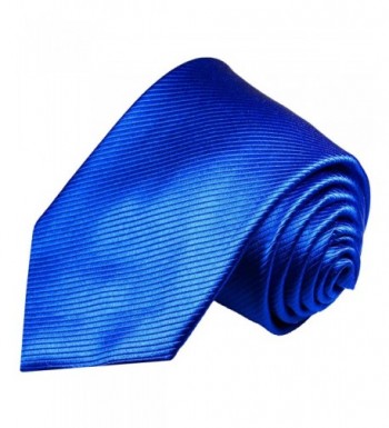 Paul Malone Solid Necktie Royal