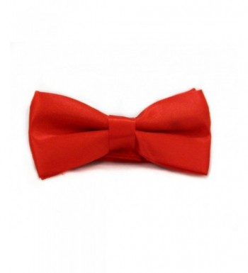 Soophen Solid Color Banded bowtie