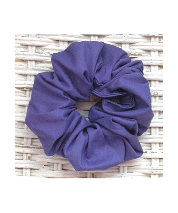 Violet Cotton Hair Scrunchy Small Made