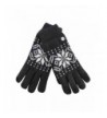 Black Thermal Insulated Winter Gloves