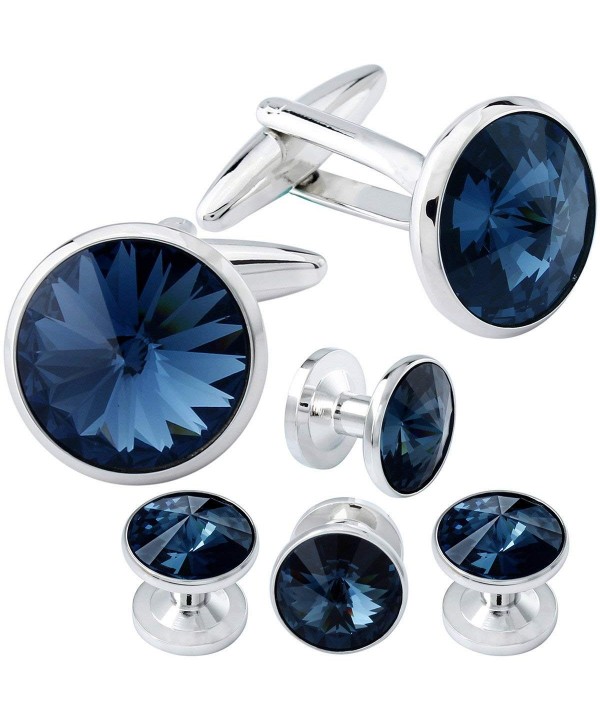 HAWSON Cufflink Tuxedo Swarovski Crystals