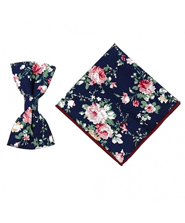 Mantieqingway Floral Handkerchiefs Cotton Pocket