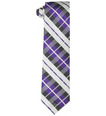 Rooster Mens Large Plaid Lilac