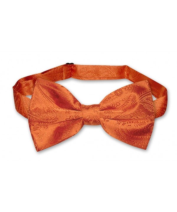 Vesuvio Napoli BOWTIE Orange Paisley