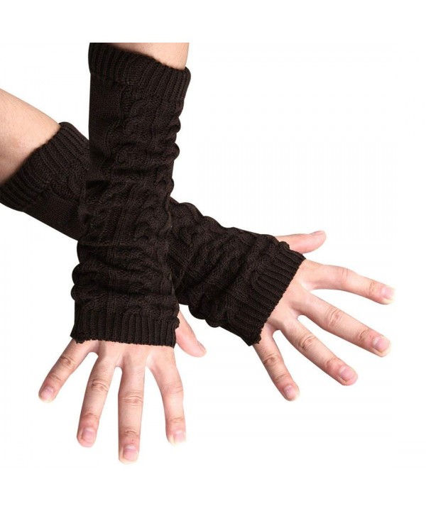 Allegra Textured Fingerless Warmer Gloves