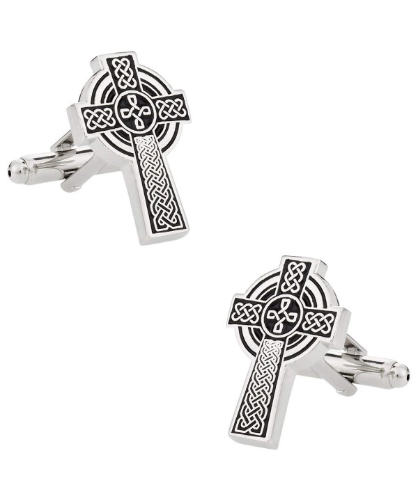 Cuff Daddy Celtic Cross Cufflinks Presentation