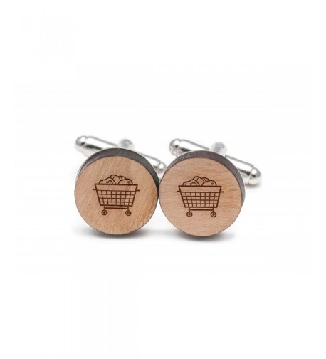 Wooden Accessories Company Laundry Cufflinks