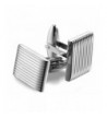 Mens High Polished Stainless Steel Cufflinks