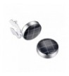 BUTTONCUFF Navy Check Button Covers
