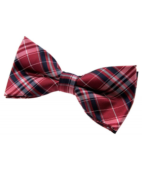 Retreez Stylish Checkered Microfiber Pre tied