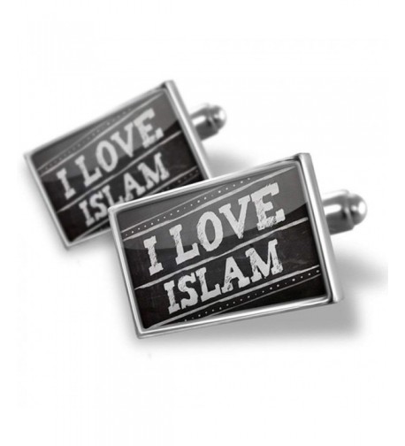 NEONBLOND Cufflinks Chalkboard Love Islam