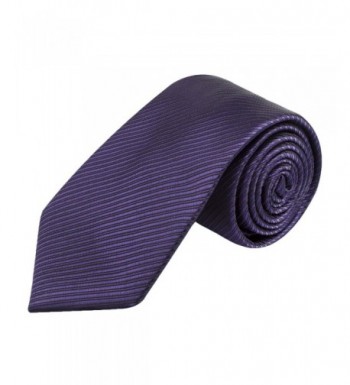 Handmade Neckties Solid Alizeal Purple