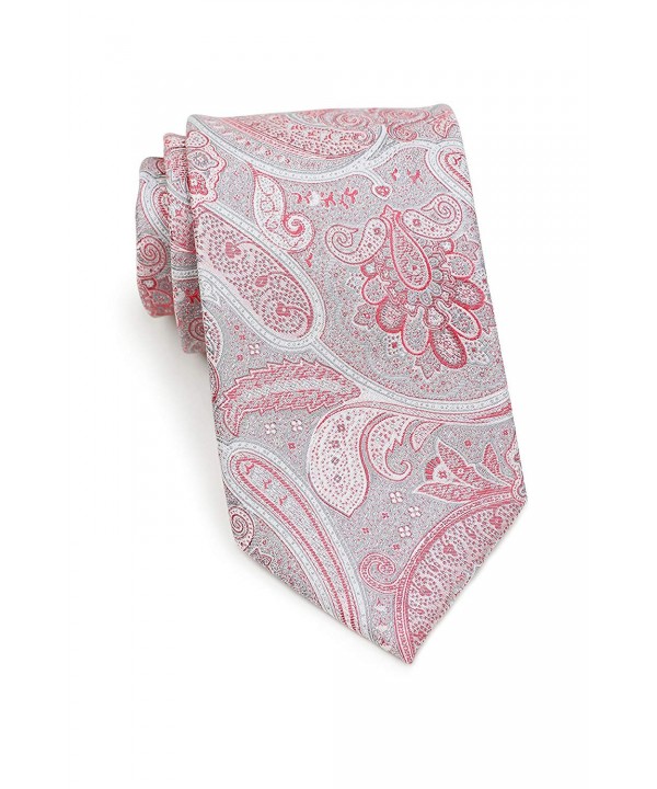 Bows N Ties Necktie Pastel Paisley Microfiber