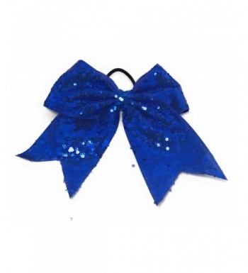 Sequin Cheer Bows Girls Pony