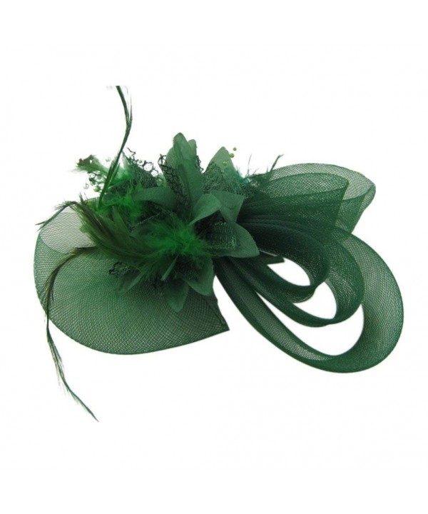 DJHbuy Wedding Cocktail Feather Headpiece