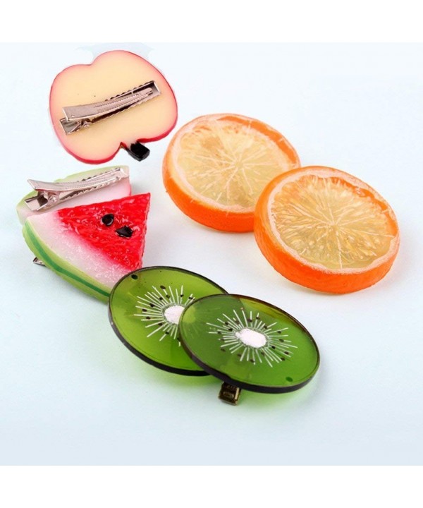 cuhair 5pcs Fruit Barrette Accessories