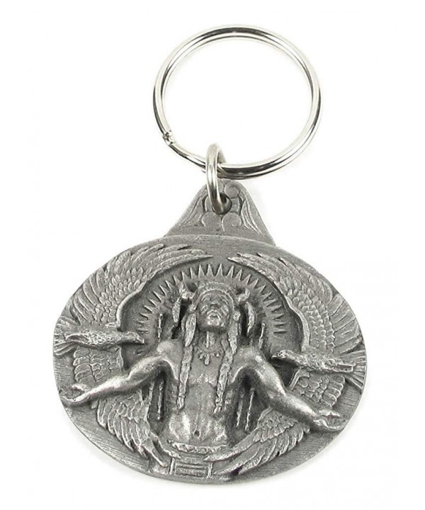 Pewter Key Ring Great Spirit