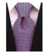 Neckties Scott Allan Purple Geometric