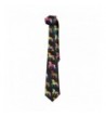 Unicorn Floral Necktie Skinny Neckwear