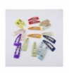 Wrapped Barrettes Clips Toddlers Assorted