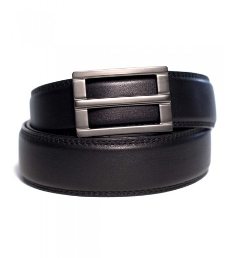 Full Grain Leather Track Excel Buckle