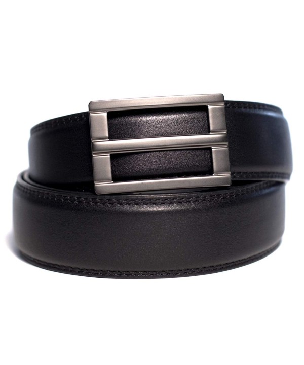 Full Grain Leather Track Excel Buckle