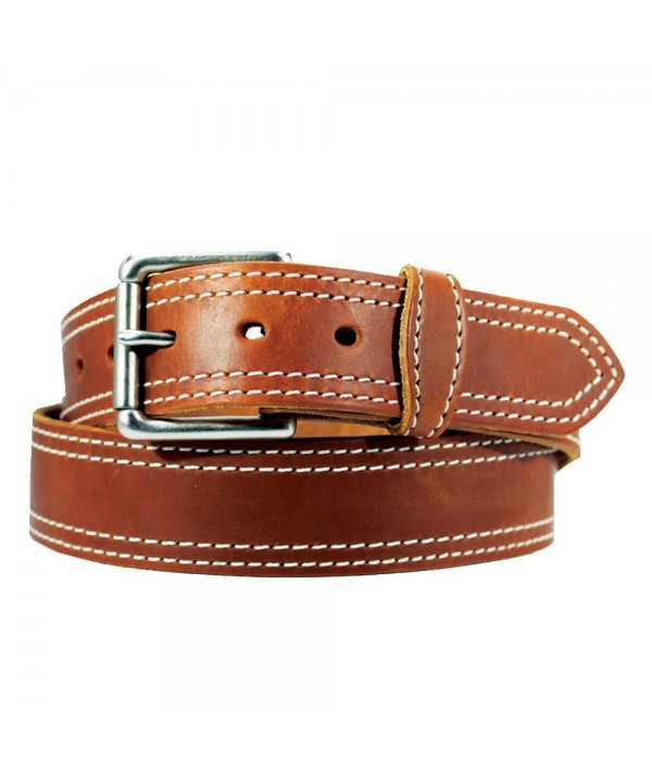 Harness Leather double stitched Brown
