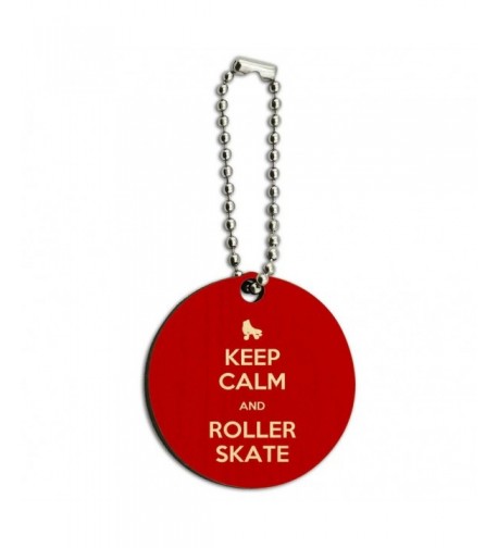 Roller Skate Derby Wooden Round